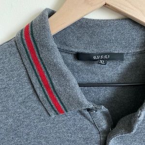 Gucci collared shirt, boys XL, fits women’s S